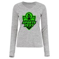 Women's Electrify CoolCore® Long Sleeve V-Neck T-Shirt Thumbnail