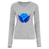 Women's Electrify CoolCore® Long Sleeve V-Neck T-Shirt Thumbnail