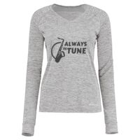 Women's Electrify CoolCore® Long Sleeve V-Neck T-Shirt Thumbnail