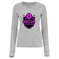 Women's Electrify CoolCore® Long Sleeve V-Neck T-Shirt Thumbnail