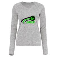 Women's Electrify CoolCore® Long Sleeve V-Neck T-Shirt Thumbnail