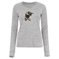 Women's Electrify CoolCore® Long Sleeve V-Neck T-Shirt Thumbnail