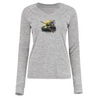 Women's Electrify CoolCore® Long Sleeve V-Neck T-Shirt Thumbnail