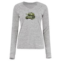 Women's Electrify CoolCore® Long Sleeve V-Neck T-Shirt Thumbnail