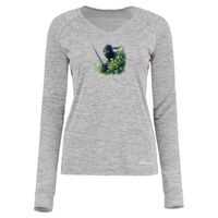 Women's Electrify CoolCore® Long Sleeve V-Neck T-Shirt Thumbnail