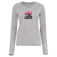 Women's Electrify CoolCore® Long Sleeve V-Neck T-Shirt Thumbnail