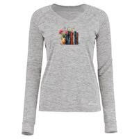 Women's Electrify CoolCore® Long Sleeve V-Neck T-Shirt Thumbnail