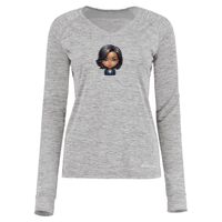 Women's Electrify CoolCore® Long Sleeve V-Neck T-Shirt Thumbnail