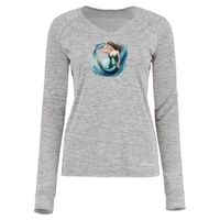 Women's Electrify CoolCore® Long Sleeve V-Neck T-Shirt Thumbnail