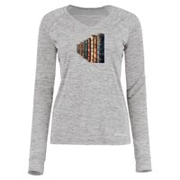 Women's Electrify CoolCore® Long Sleeve V-Neck T-Shirt Thumbnail