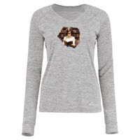 Women's Electrify CoolCore® Long Sleeve V-Neck T-Shirt Thumbnail