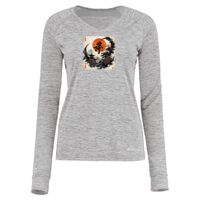 Women's Electrify CoolCore® Long Sleeve V-Neck T-Shirt Thumbnail