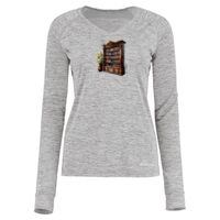 Women's Electrify CoolCore® Long Sleeve V-Neck T-Shirt Thumbnail