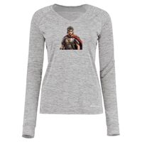 Women's Electrify CoolCore® Long Sleeve V-Neck T-Shirt Thumbnail