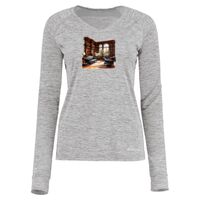 Women's Electrify CoolCore® Long Sleeve V-Neck T-Shirt Thumbnail