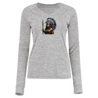 Women's Electrify CoolCore® Long Sleeve V-Neck T-Shirt Thumbnail